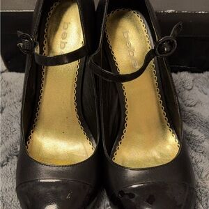 Bebe Black Women's Mary Jane Shoes